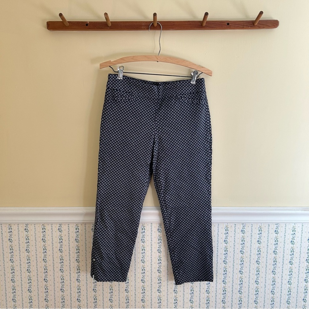 Jasmine & Juliana Patterned Cropped Pants